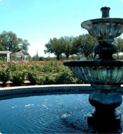 Fountain at the Rose Garden